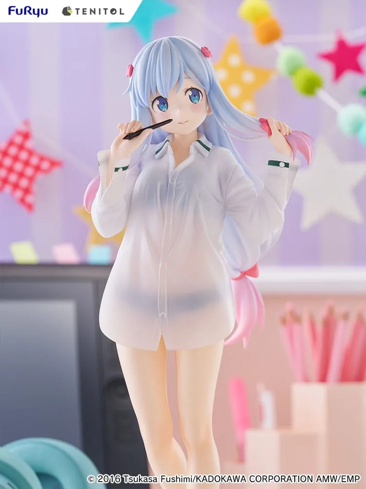Eromanga Sensei Tenitol Tall PVC Statue Sagiri Izumi Shirts Ver. 30 cm by Furyu - Eromanga Sensei