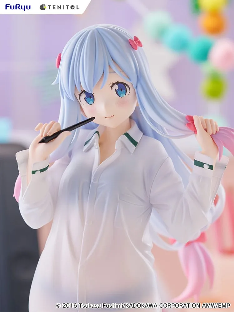 Eromanga Sensei Tenitol Tall PVC Statue Sagiri Izumi Shirts Ver. 30 cm by Furyu - Eromanga Sensei