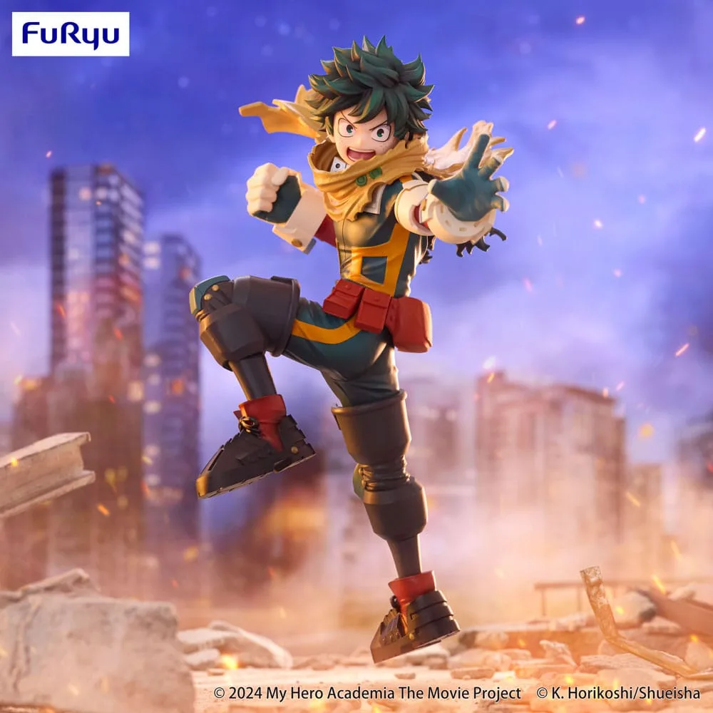 My Hero Academia: You're Next Trio-Try-iT PVC Statue Izuku Midoriya 21 cm by Furyu - My Hero Academia