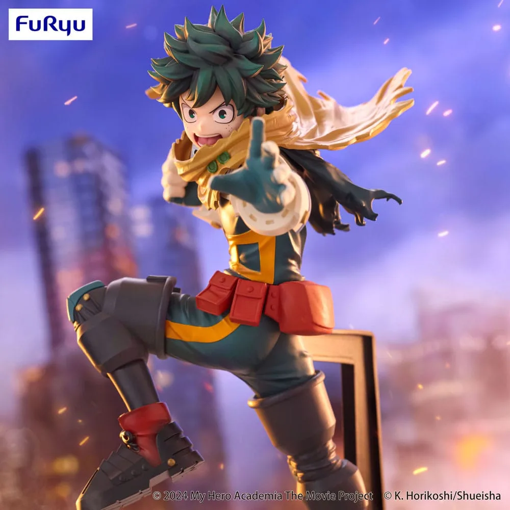 My Hero Academia: You're Next Trio-Try-iT PVC Statue Izuku Midoriya 21 cm by Furyu - My Hero Academia