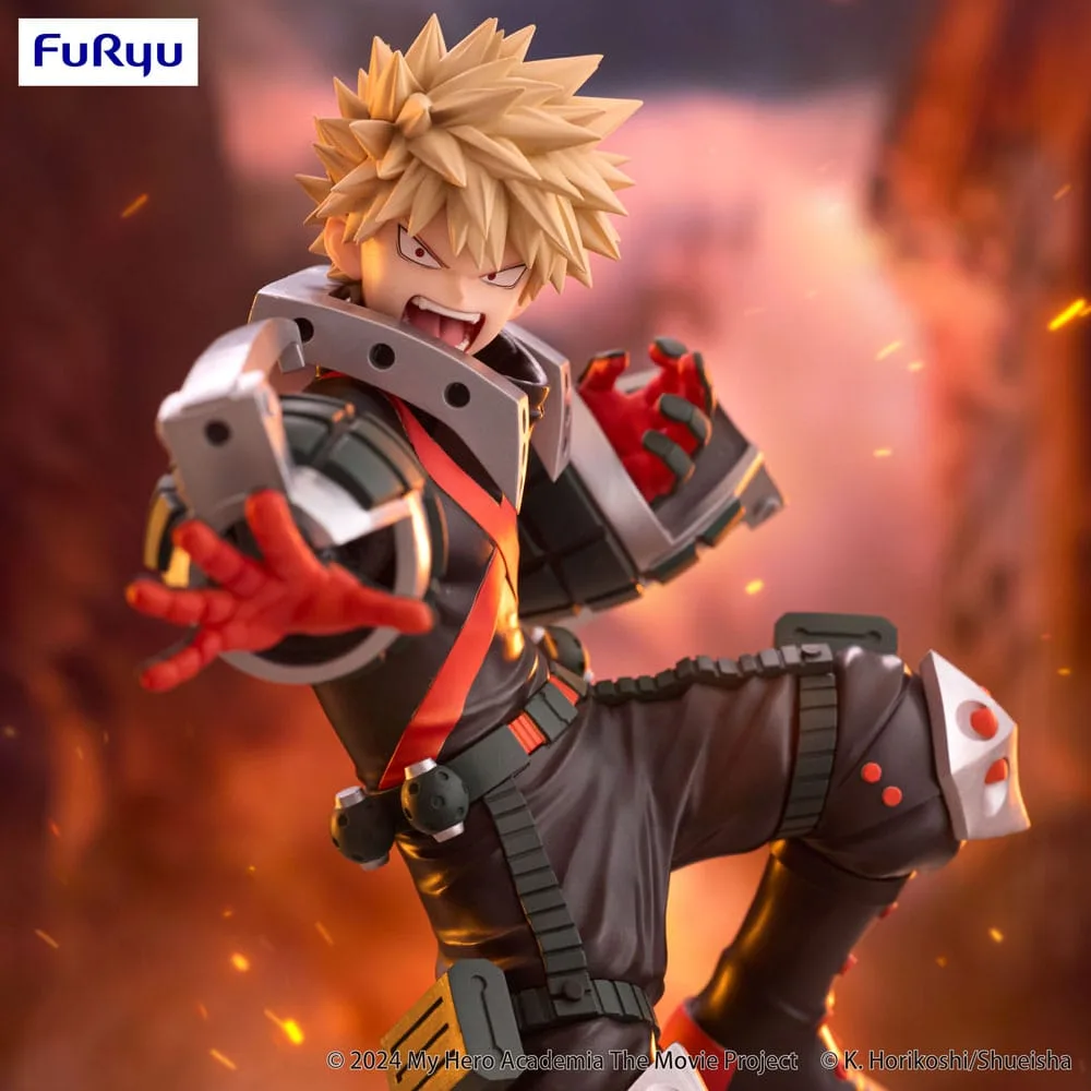My Hero Academia: You're Next Trio-Try-iT PVC Statue Katsuki Bakugo 21 cm by Furyu - My Hero Academia