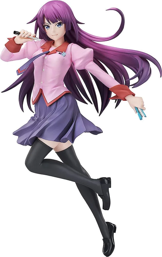 Monogatari Series Pop Up Parade PVC Statue Hitagi Senjyogahara L Size 23 cm by Good Smile Company - Monogatari