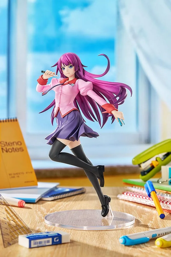 Monogatari Series Pop Up Parade PVC Statue Hitagi Senjyogahara L Size 23 cm by Good Smile Company - Monogatari