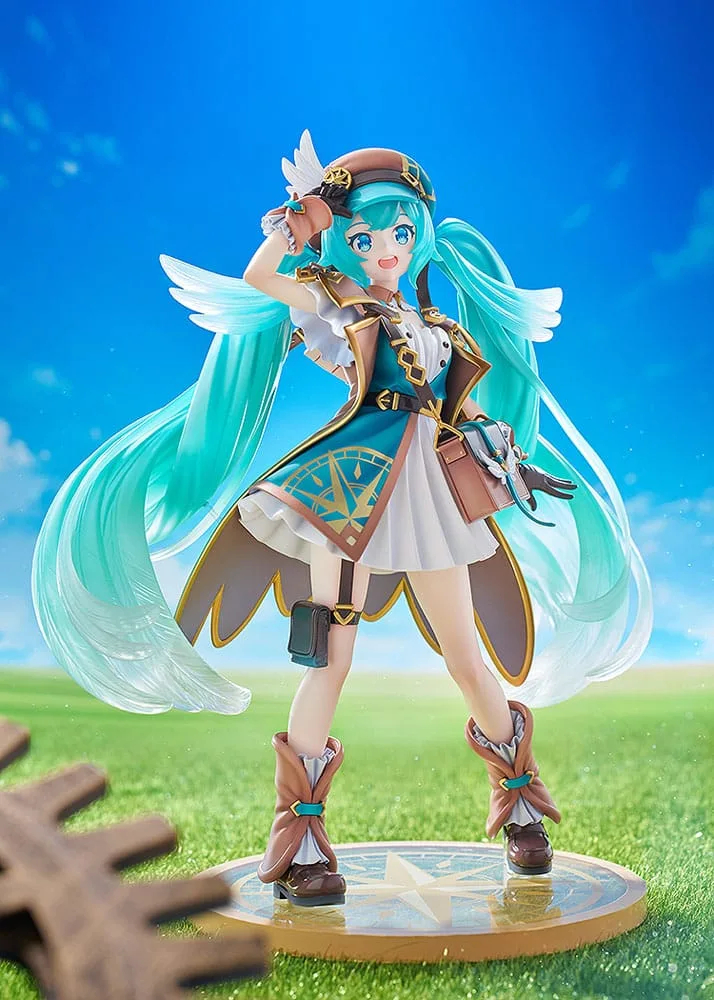 Character Vocal Series 01: Hatsune Miku PVC Statue 1/7 Hatsune Miku: 100th Adventure Ver. 25 cm by Good Smile Company - Character Vocal Series