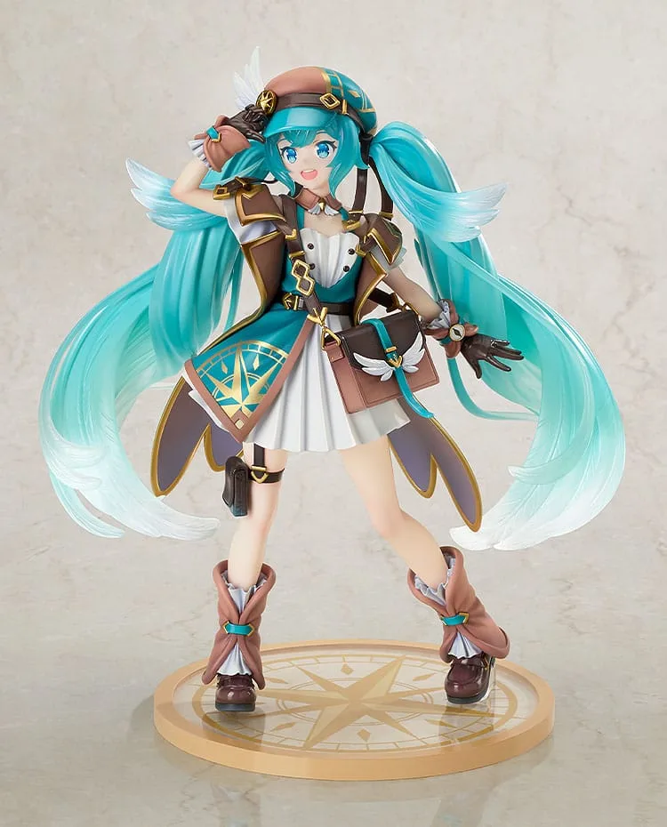 Character Vocal Series 01: Hatsune Miku PVC Statue 1/7 Hatsune Miku: 100th Adventure Ver. 25 cm by Good Smile Company - Character Vocal Series