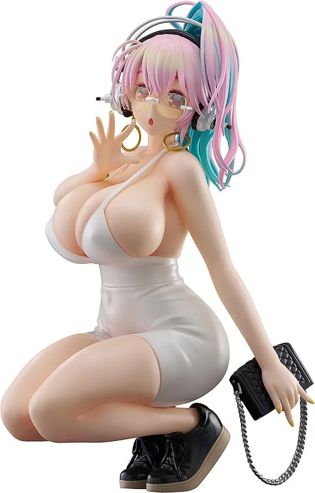 Super Sonico Pop Up Parade PVC Statue Super Sonico: 15th Mini Dress Ver. L Size 20 cm by Good Smile Company - Super Sonico