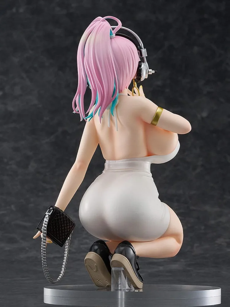Super Sonico Pop Up Parade PVC Statue Super Sonico: 15th Mini Dress Ver. L Size 20 cm by Good Smile Company - Super Sonico