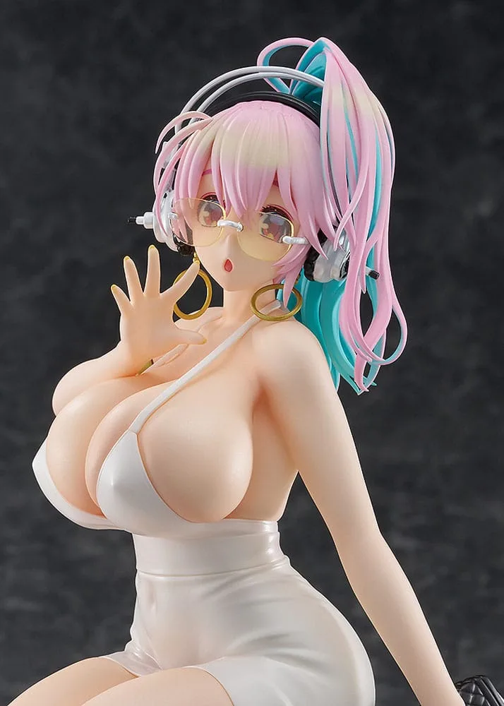 Super Sonico Pop Up Parade PVC Statue Super Sonico: 15th Mini Dress Ver. L Size 20 cm by Good Smile Company - Super Sonico