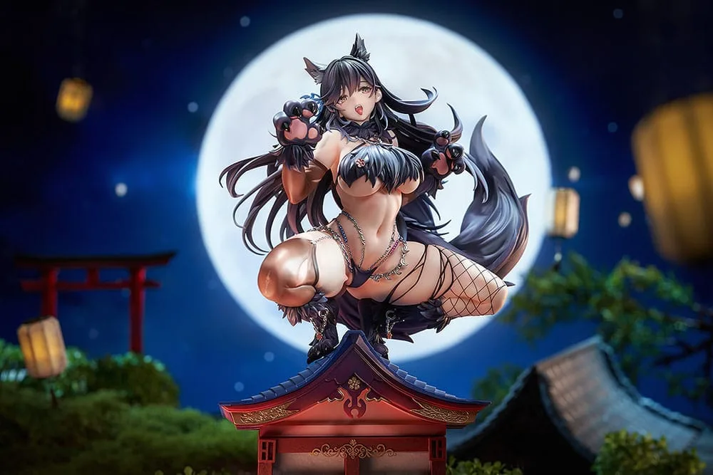 Azur Lane PVC Statue 1/7 Atago: Full Moon's Feral Wolf Ver. 24 cm by Good Smile Company - Azur Lane