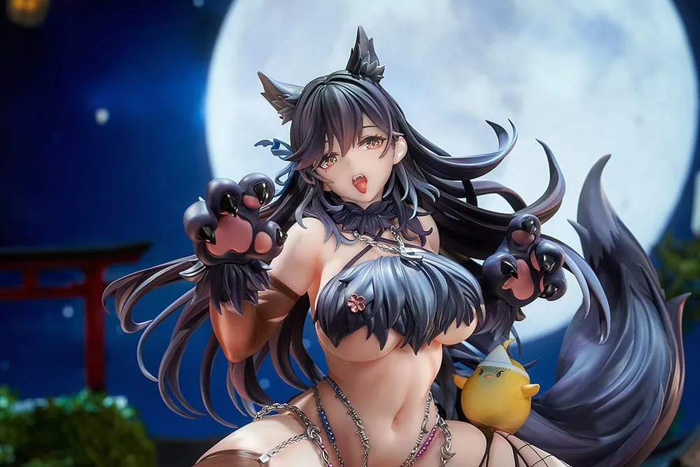 Azur Lane PVC Statue 1/7 Atago: Full Moon's Feral Wolf Ver. 24 cm by Good Smile Company - Azur Lane