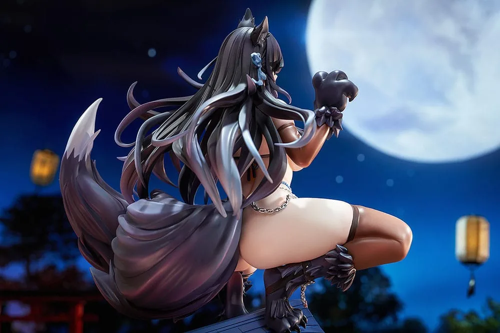 Azur Lane PVC Statue 1/7 Atago: Full Moon's Feral Wolf Ver. 24 cm by Good Smile Company - Azur Lane