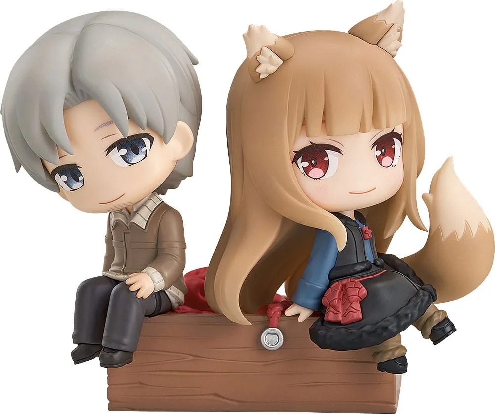 Spice and Wolf: Merchant Meets the Wise Wolf Mini Memory Mini Figure Lawrence & Holo 8 cm by Good Smile Company - Spice and Wolf