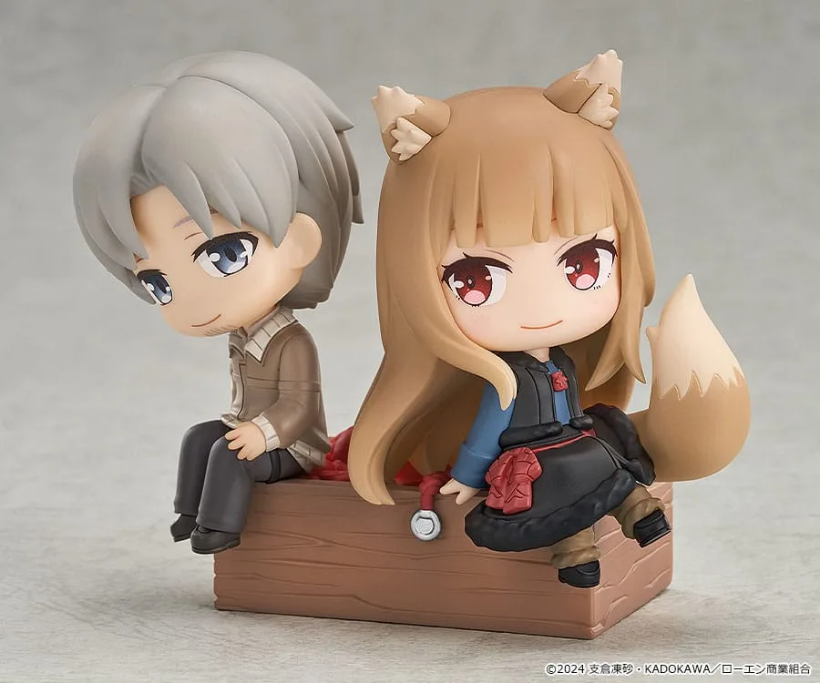 Spice and Wolf: Merchant Meets the Wise Wolf Mini Memory Mini Figure Lawrence & Holo 8 cm by Good Smile Company - Spice and Wolf