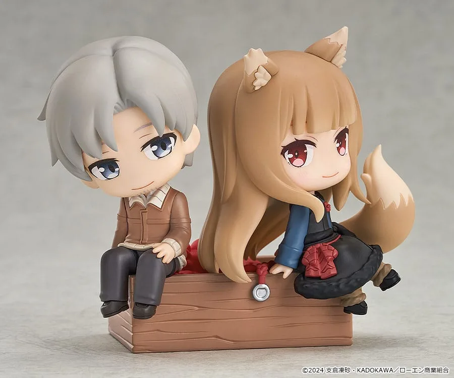 Spice and Wolf: Merchant Meets the Wise Wolf Mini Memory Mini Figure Lawrence & Holo 8 cm by Good Smile Company - Spice and Wolf