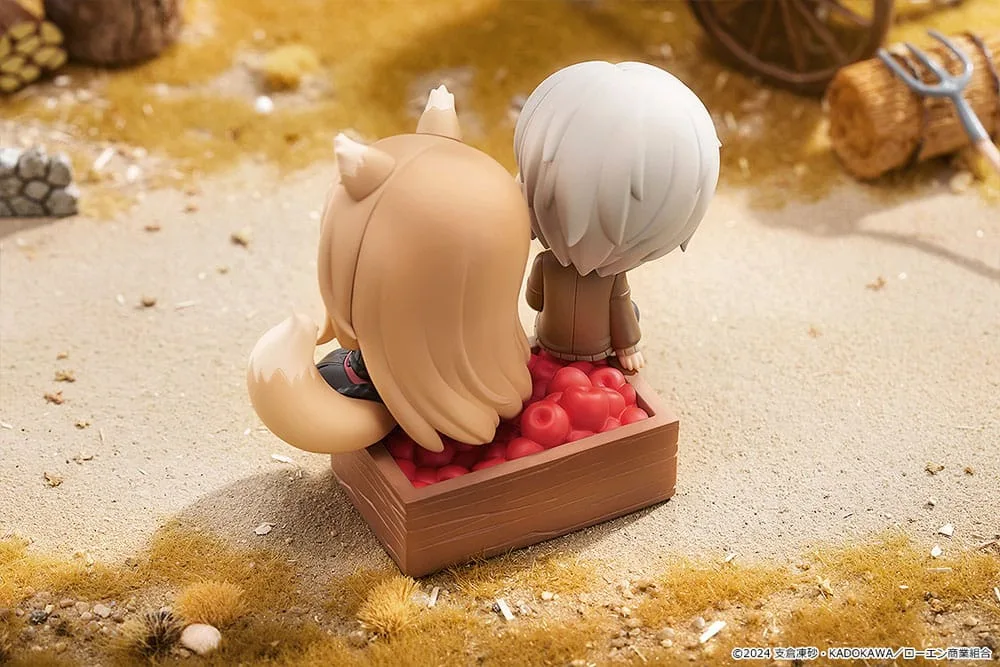 Spice and Wolf: Merchant Meets the Wise Wolf Mini Memory Mini Figure Lawrence & Holo 8 cm by Good Smile Company - Spice and Wolf