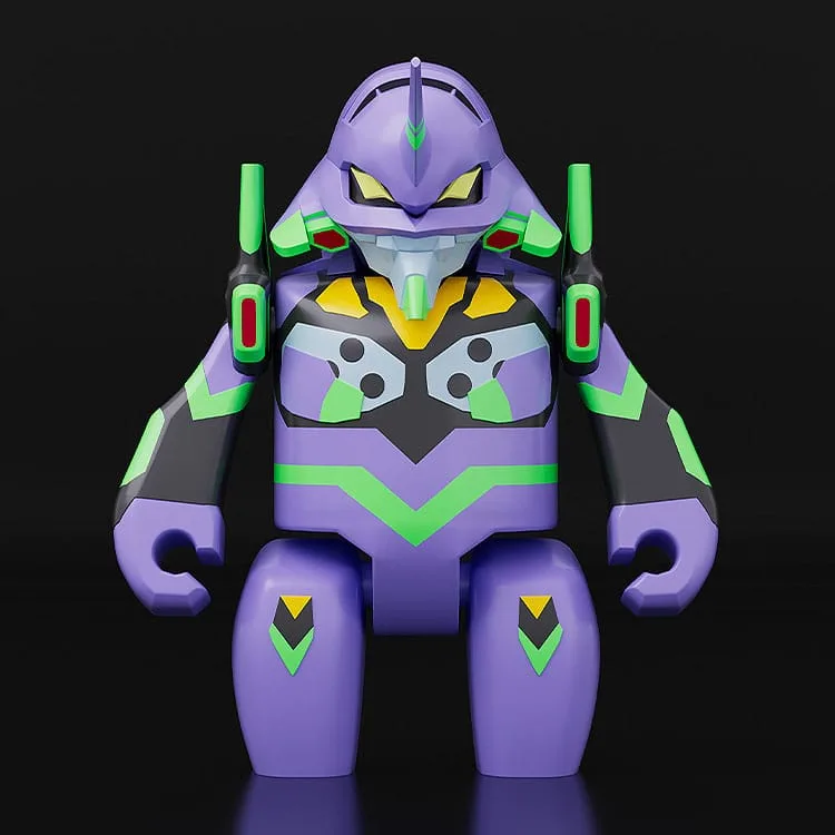 Rebuild of Evangelion Brickroid Action Figure Evangelion Test Type-01 5 cm by Good Smile Company - Rebuild of Evangelion