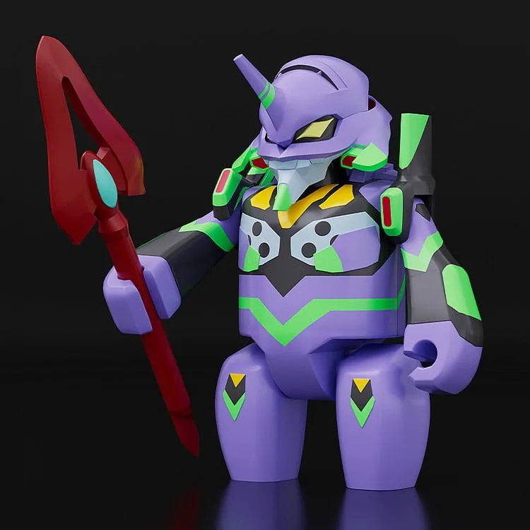 Rebuild of Evangelion Brickroid Action Figure Evangelion Test Type-01 5 cm by Good Smile Company - Rebuild of Evangelion