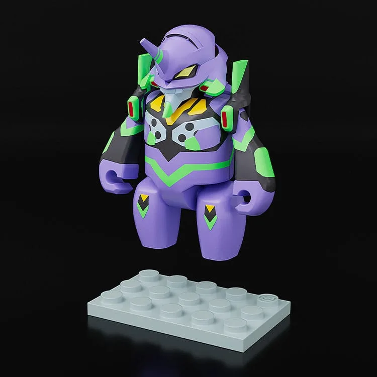 Rebuild of Evangelion Brickroid Action Figure Evangelion Test Type-01 5 cm by Good Smile Company - Rebuild of Evangelion