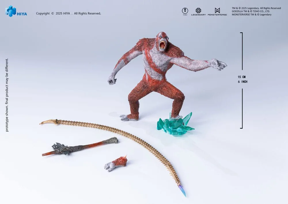 Godzilla x Kong The New Empire Stylist Series PVC Statue Skar King 15 cm by Hiya Toys - Godzilla