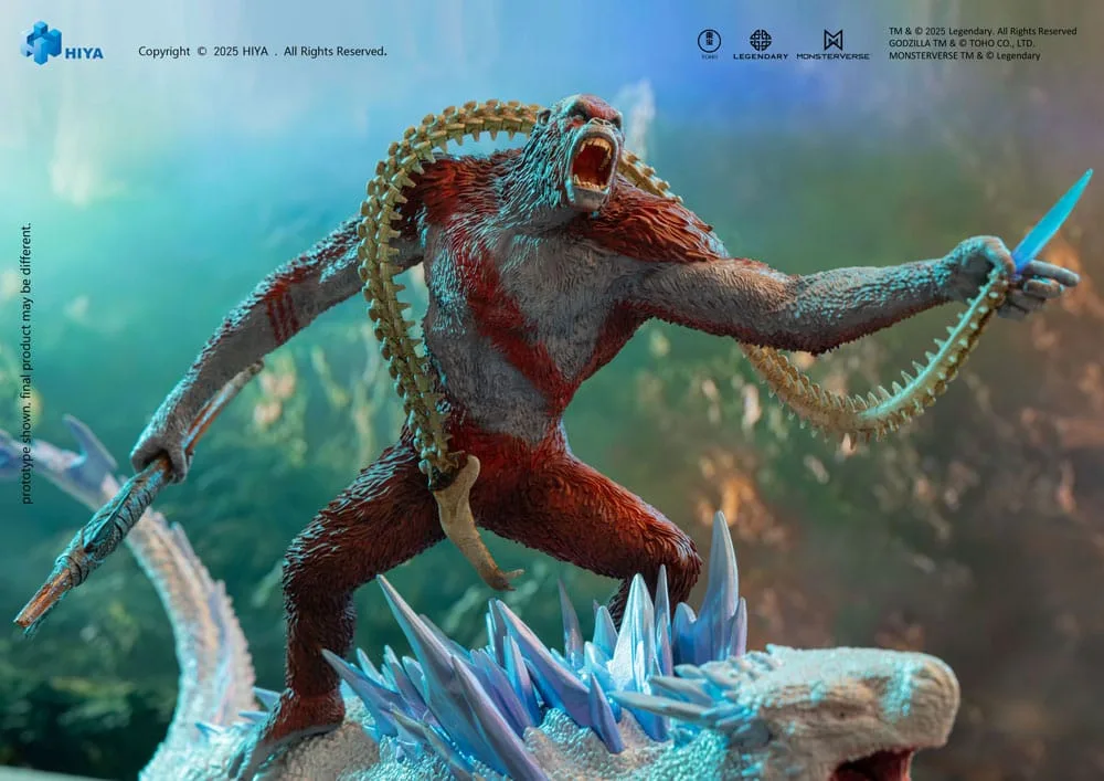 Godzilla x Kong The New Empire Stylist Series PVC Statue Skar King 15 cm by Hiya Toys - Godzilla