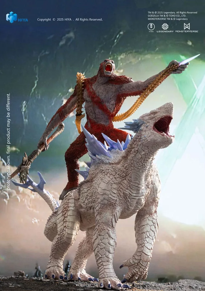 Godzilla x Kong The New Empire Stylist Series PVC Statue Skar King 15 cm by Hiya Toys - Godzilla