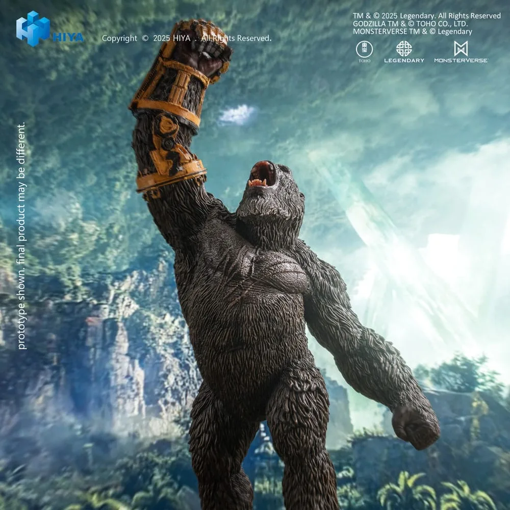Godzilla x Kong The New Empire Stylist Series PVC Statue Kong B.E.A.S.T. Glove Version 22 cm by Hiya Toys - Godzilla
