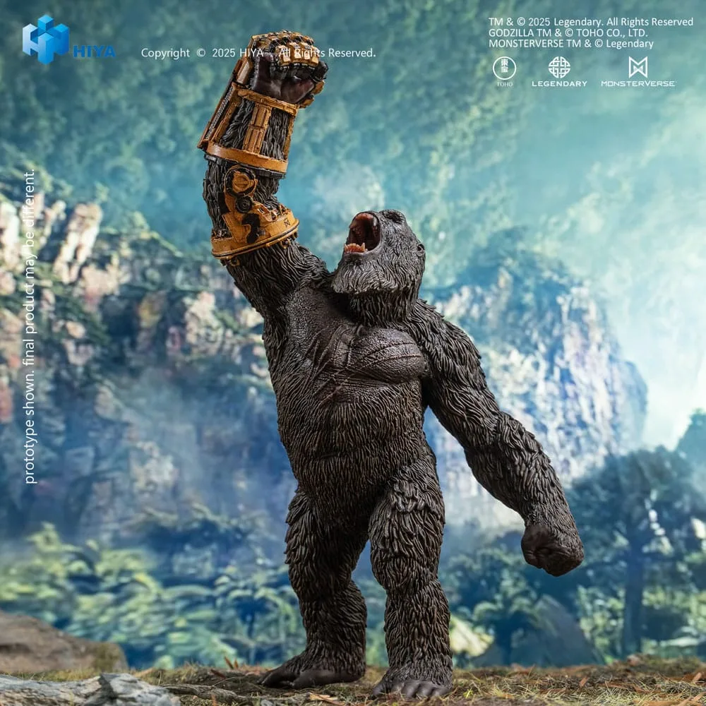 Godzilla x Kong The New Empire Stylist Series PVC Statue Kong B.E.A.S.T. Glove Version 22 cm by Hiya Toys - Godzilla