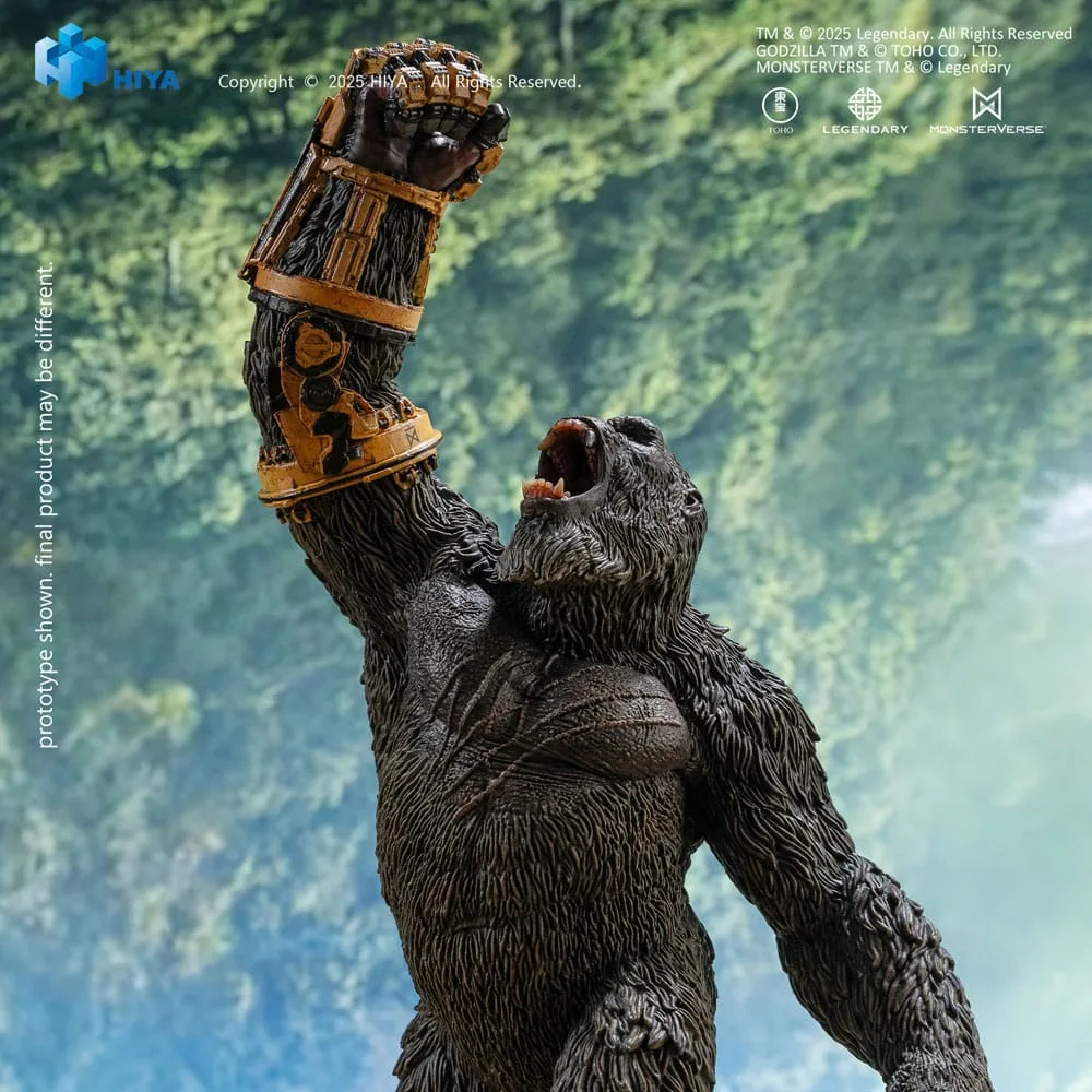 Godzilla x Kong The New Empire Stylist Series PVC Statue Kong B.E.A.S.T. Glove Version 22 cm by Hiya Toys - Godzilla