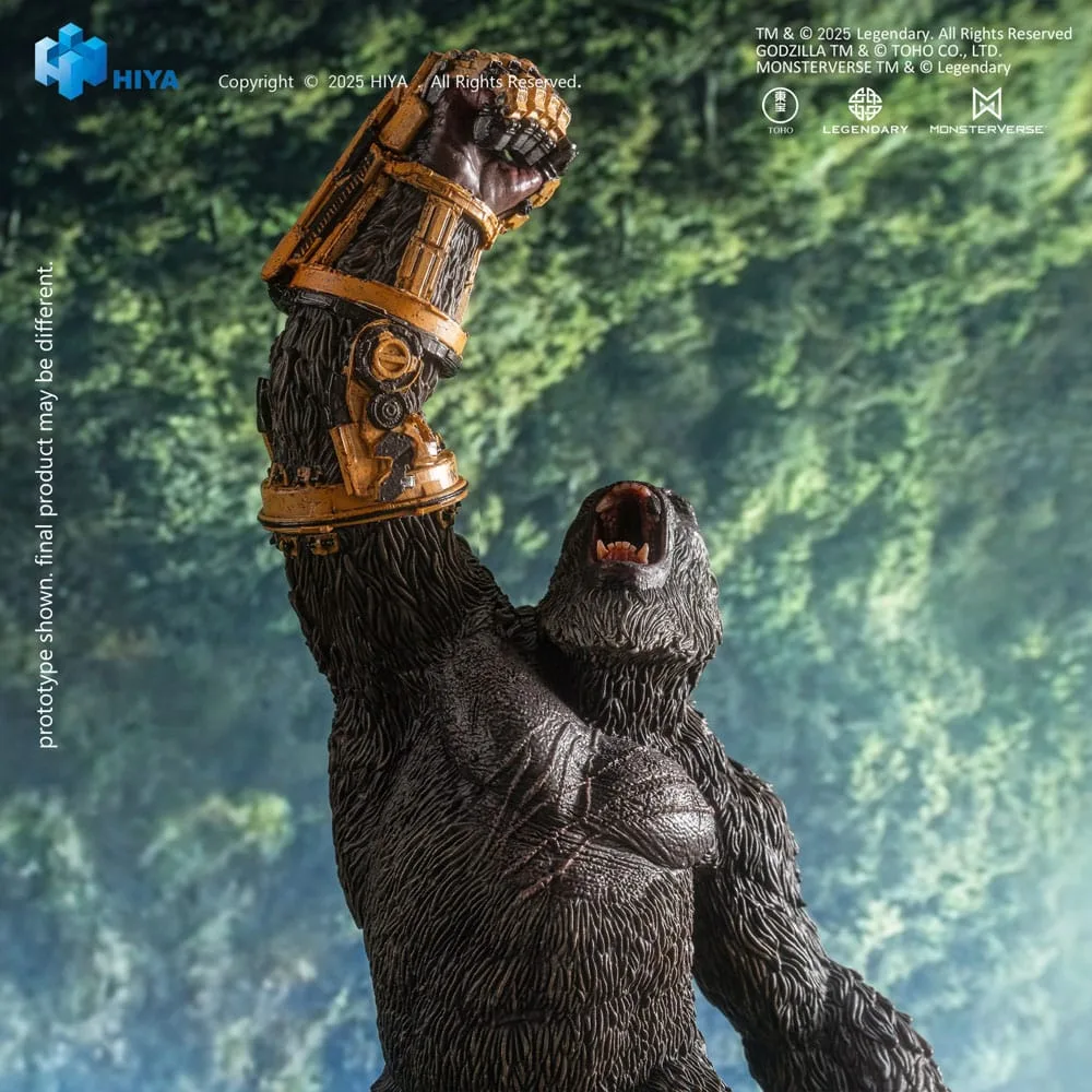 Godzilla x Kong The New Empire Stylist Series PVC Statue Kong B.E.A.S.T. Glove Version 22 cm by Hiya Toys - Godzilla