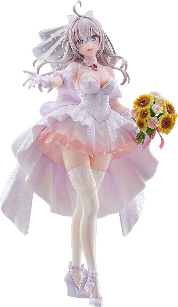 Alya Sometimes Hides Her Feelings in Russian Statue 1/7 Alisa Mikhailovna Kujou Wedding Dress Ver. 24 cm by Kadokawa - Alya Sometimes Hides Her Feelings in Russian