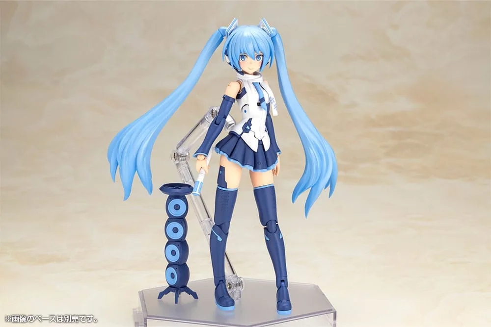 Frame Arms Girl x Hatsune Miku Plastic Model Kit Frame Music Girl Snow Miku Another Color Ver. 15 cm by Kotobukiya - Frame Arms,3bcf3f7203