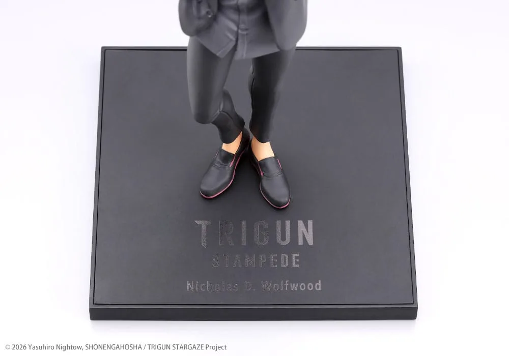 Trigun Stampede Oshi Works Statue 1/8 Nicholas D. Wolfwood 22 cm by Kotobukiya - Trigun