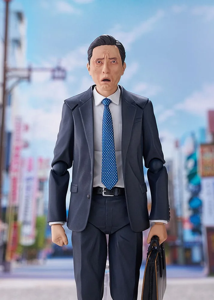 Gridman Universe Figma Action Figure Goro Inogashira Yutaka Matsushige Ver. Renewal Edition - Nostalgic Teishoku Restaurant Set 17 cm by Max Factory - Solitary Gourmet