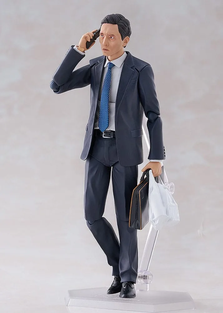 Gridman Universe Figma Action Figure Goro Inogashira Yutaka Matsushige Ver. Renewal Edition - Nostalgic Teishoku Restaurant Set 17 cm by Max Factory - Solitary Gourmet