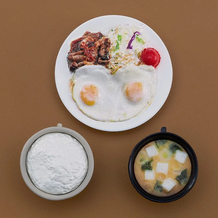 Gridman Universe Figma Action Figure Goro Inogashira Yutaka Matsushige Ver. Renewal Edition - Nostalgic Teishoku Restaurant Set 17 cm by Max Factory - Solitary Gourmet