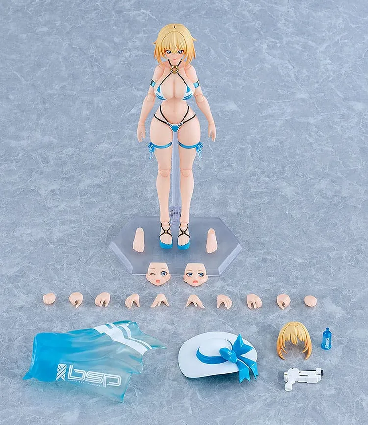 Bunny Suit Planning Figma Action Figure Sophia F. Shirring: Swimsuit Ver. 15 cm by Max Factory - Bunny Suit Planning