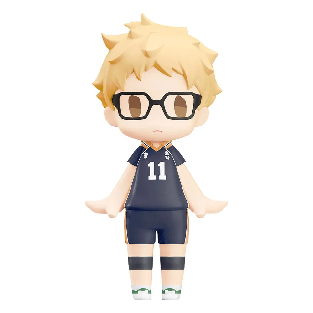 Haikyu!! HELLO! GOOD SMILE Action Figure Kei Tsukishima 10 cm by Orange Rouge - Haikyu!!
