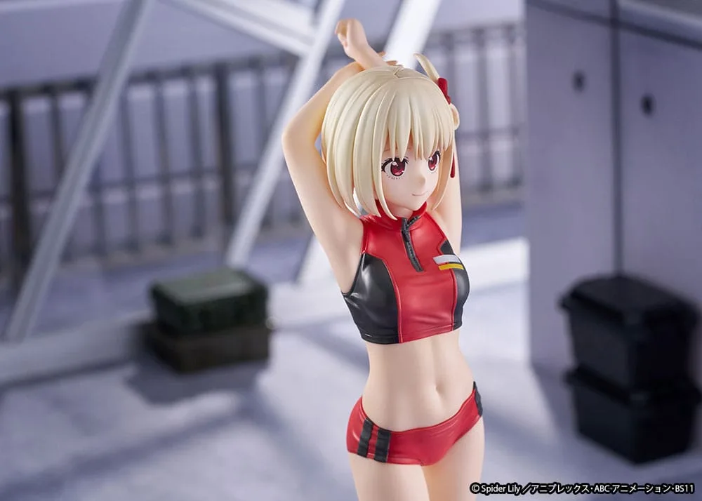 Lycoris Recoil Statue PVC 1/7 Chisato Nishikigi Traning wear Ver. 24 cm by Ques Q - Lycoris Recoil