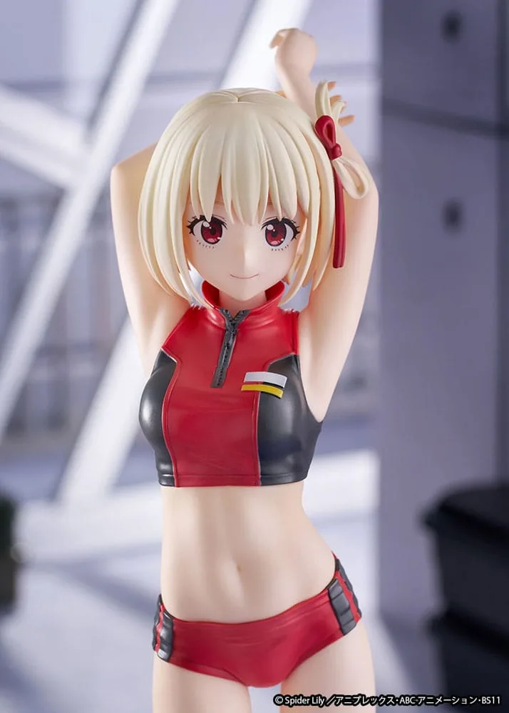 Lycoris Recoil Statue PVC 1/7 Chisato Nishikigi Traning wear Ver. 24 cm by Ques Q - Lycoris Recoil