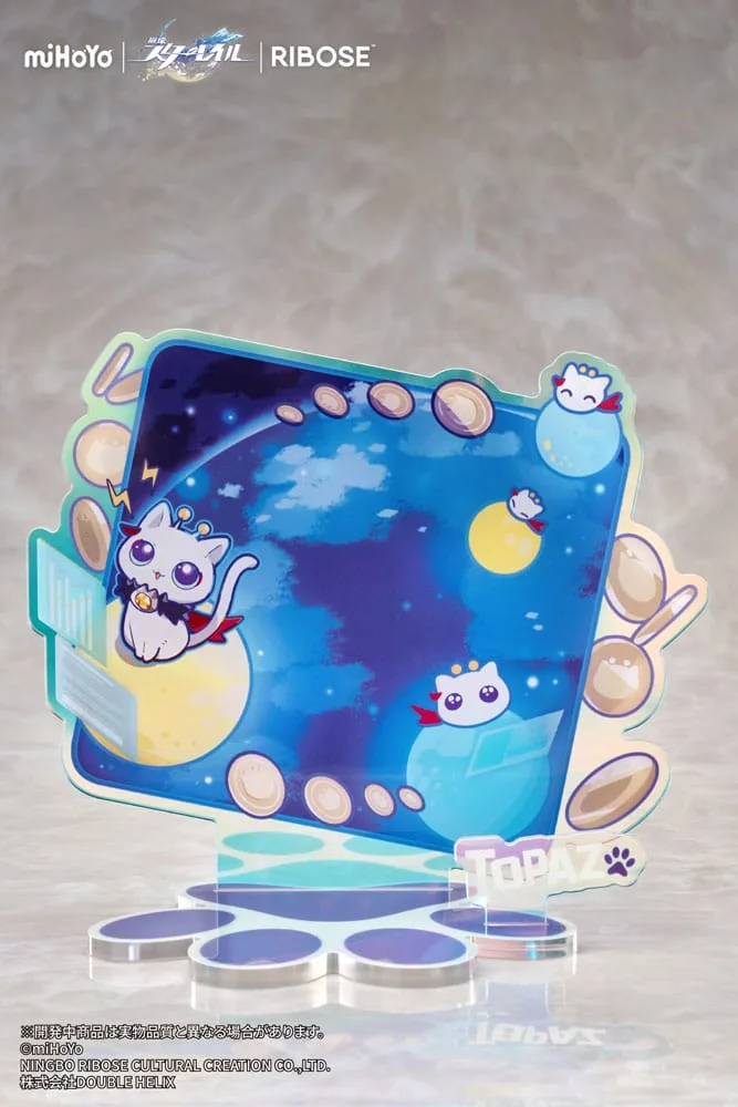 Honkai: Star Rail Rise Up Chibineko Series PVC Statue Topaz & Numby Ver. 18 cm by Ribose - Honkai