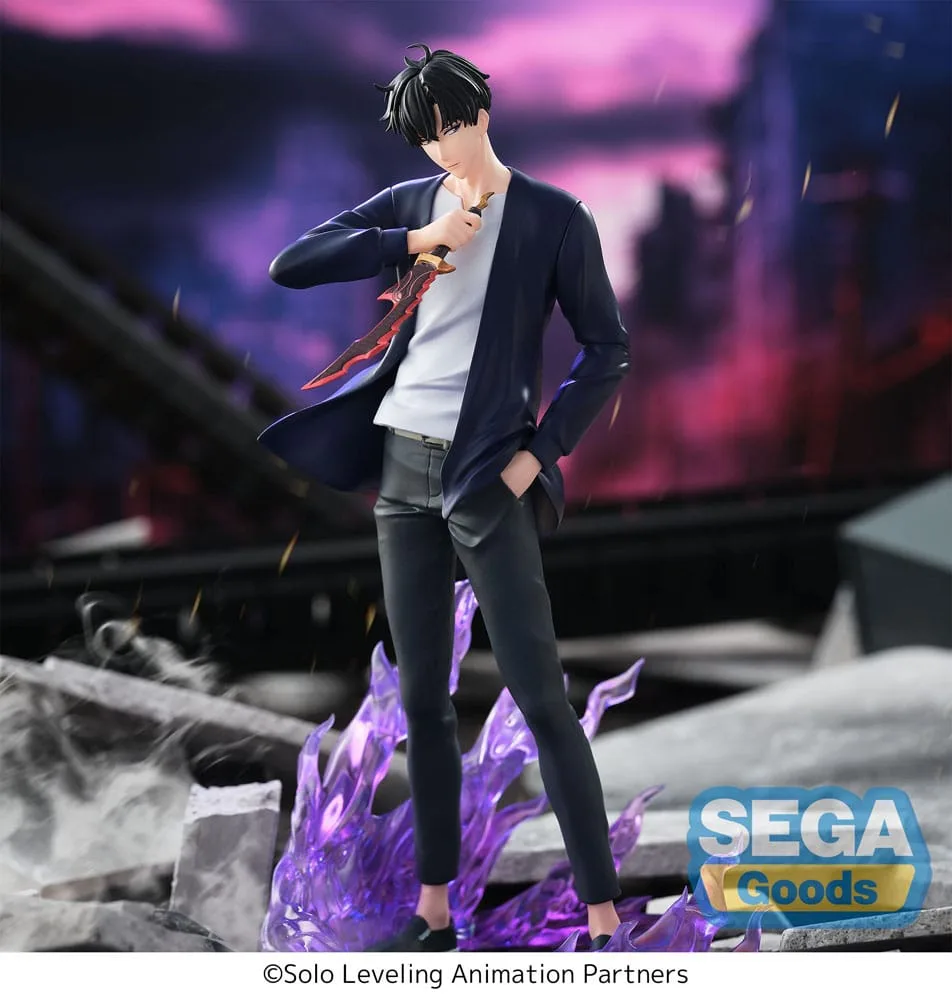 Solo Leveling XrossLink PVC Statue Sung Jinwoo 18 cm by Sega - Solo Leveling