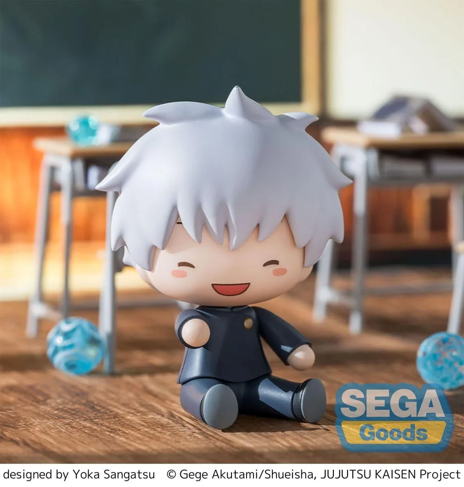 Jujutsu Kaisen Fuwa Petit Chibi Figure Satoru Gojo Hidden Inventory/Premature Death 8 cm by Sega - Jujutsu Kaisen
