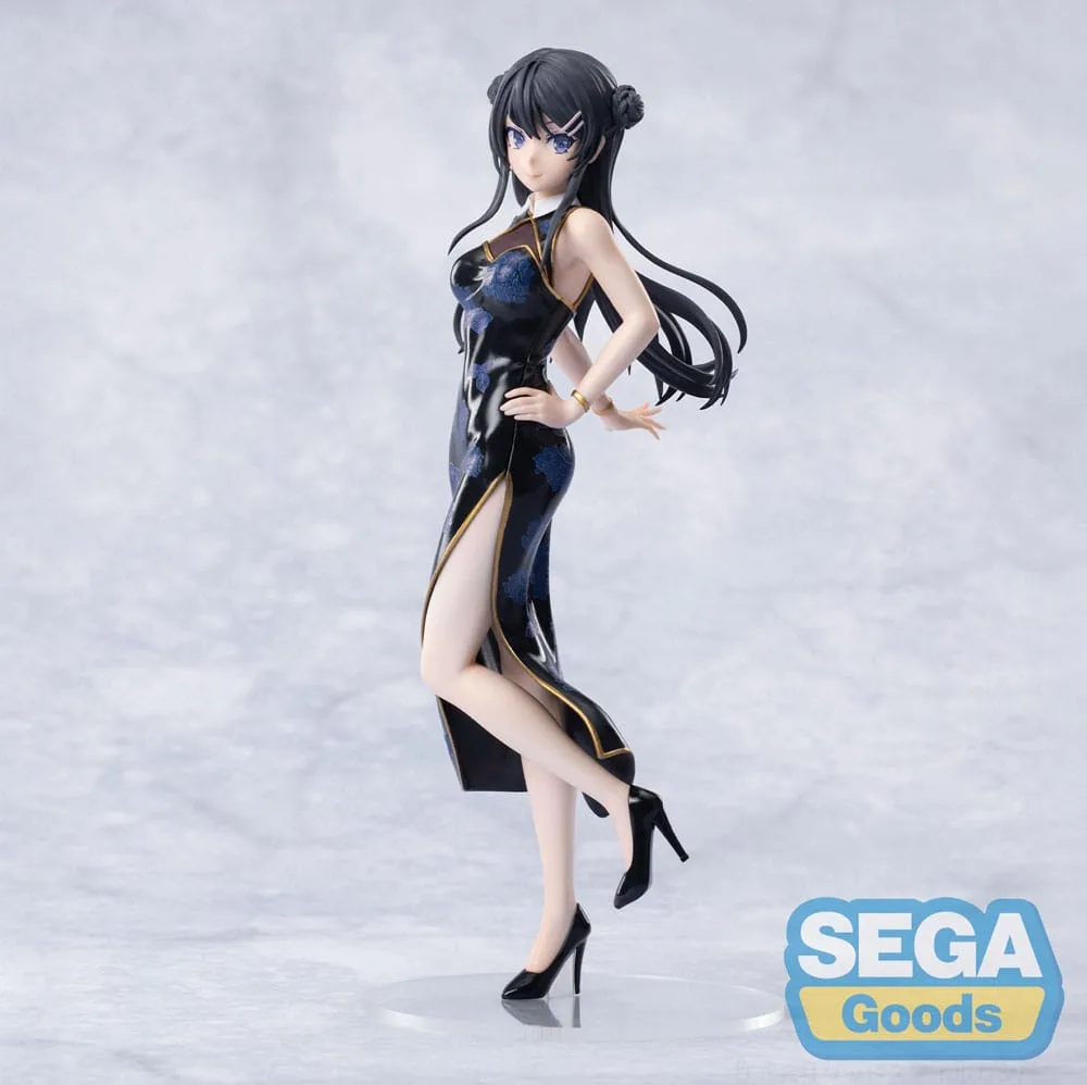 Rascal Does Not Dream Series XStellar PVC Statue Mai Sakurajima Chinese Dress 22 cm by Sega - Rascal Does Not Dream of Bunny Girl Senpai