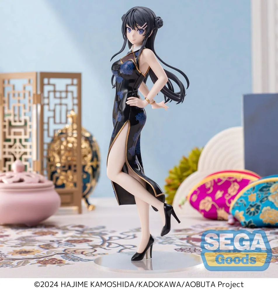 Rascal Does Not Dream Series XStellar PVC Statue Mai Sakurajima Chinese Dress 22 cm by Sega - Rascal Does Not Dream of Bunny Girl Senpai