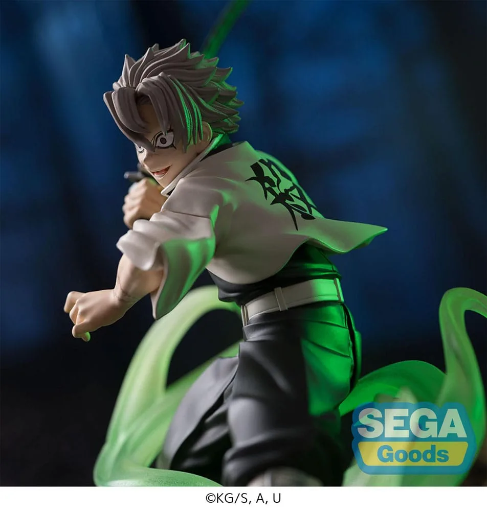 Demon Slayer: Kimetsu no Yaiba Xross Link Anime PVC Statue Sanemi Shinazugawa Hashira Training Arc 12 cm by Sega - Demon Slayer