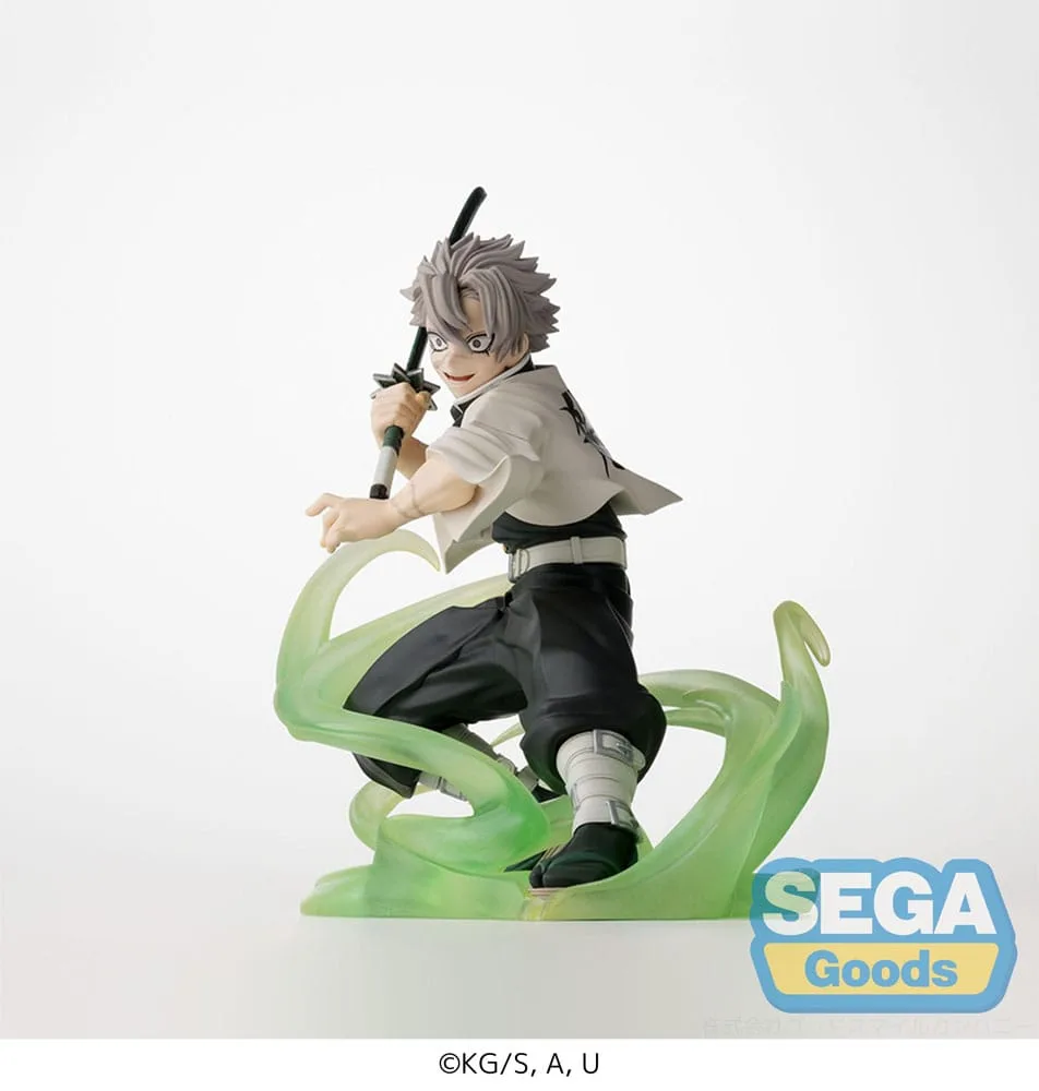 Demon Slayer: Kimetsu no Yaiba Xross Link Anime PVC Statue Sanemi Shinazugawa Hashira Training Arc 12 cm by Sega - Demon Slayer