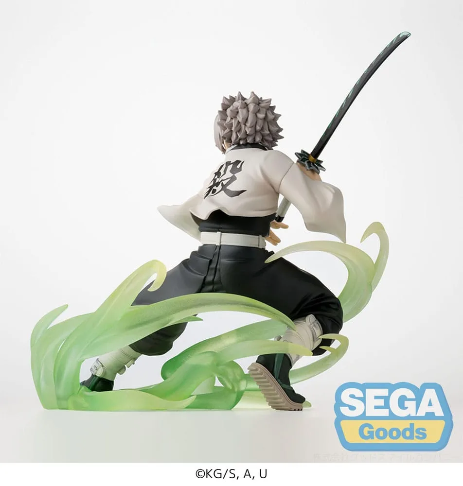 Demon Slayer: Kimetsu no Yaiba Xross Link Anime PVC Statue Sanemi Shinazugawa Hashira Training Arc 12 cm by Sega - Demon Slayer