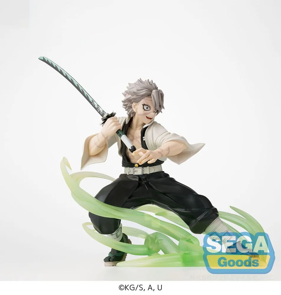 Demon Slayer: Kimetsu no Yaiba Xross Link Anime PVC Statue Sanemi Shinazugawa Hashira Training Arc 12 cm by Sega - Demon Slayer