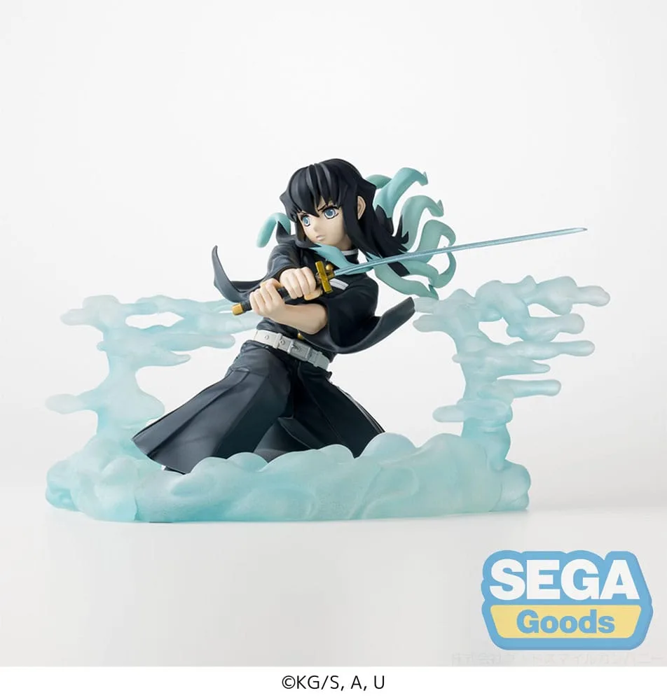 Demon Slayer: Kimetsu no Yaiba Xross Link Anime PVC Statue Muichiro Tokito Hashira Training Arc 11 cm by Sega - Demon Slayer