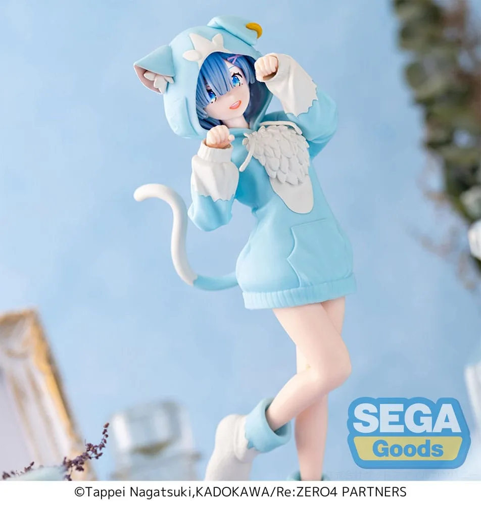 Re:Zero Starting Life in Another World XStellar PVC Statue Rem Mofumofu Pack 22 cm by Sega - Re